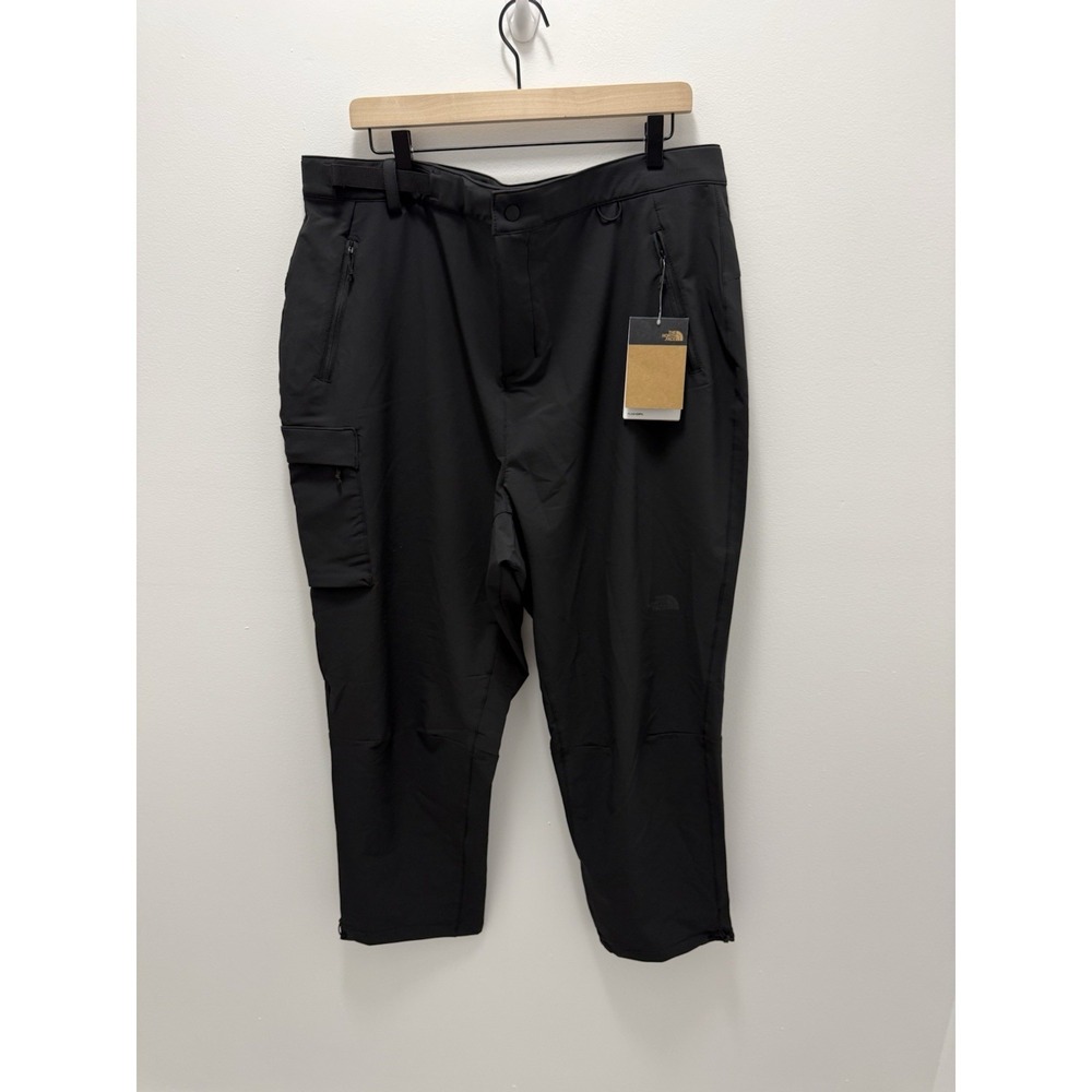 The North Face Bridgeway Ankle Pants Women's 20W Black Hiking Cargo NWT UPF 40+